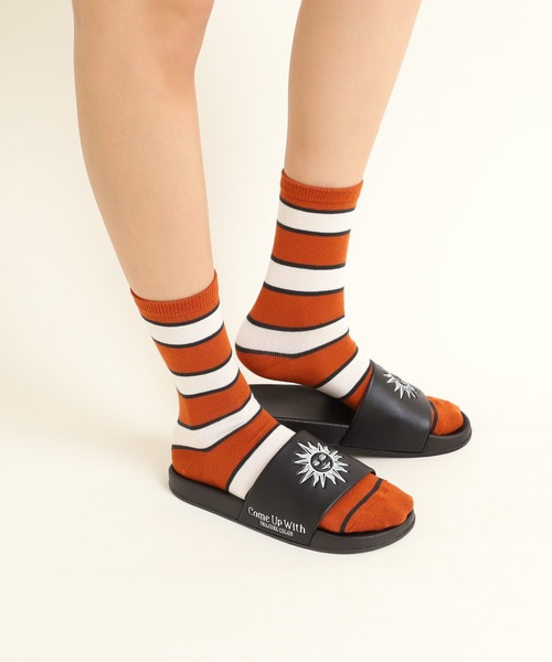 RNA（アールエヌエー）の「E4788 SMILE SUNシャワーサンダル（サンダル・レディース・ピンク/ホワイト×ブラック/ブラック×ブラック・SMALL/MEDIUM）」の21枚目の写真