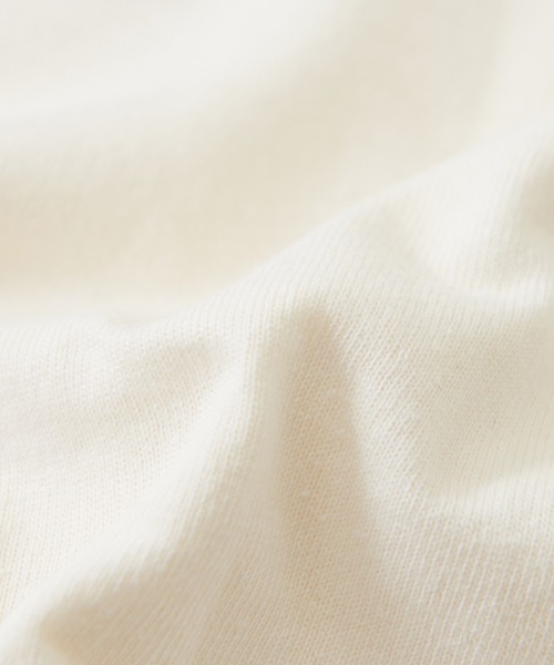 CUBE SUGAR（キューブシュガー）の「OE天竺 バック転写プリント Tシャツ（Tシャツ/カットソー・レディース・ホワイト/チャコールグレー/イエロー・M）」の22枚目の写真