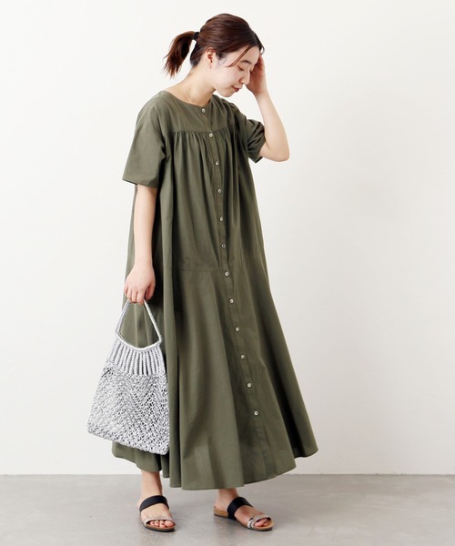 JOURNAL STANDARD（ジャーナルスタンダード）の「ローン2WAYワンピース◆（ワンピース・レディース・ブラック/カーキ/グレー・S/M）」の18枚目の写真