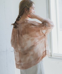 ITEMS URBANRESEARCH | タイダイプリントシアーシャツ(シャツ/ブラウス)