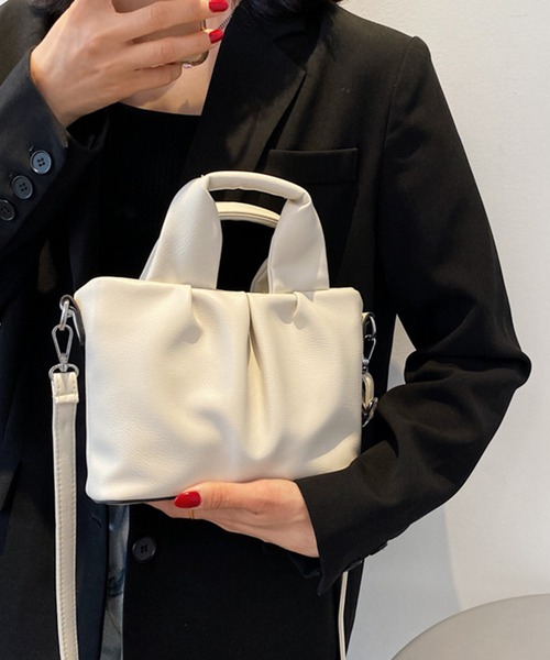 TABI PAL(タビパル)の「2wayスクエア ショルダーバッグ(ショルダーバッグ・レディース・アイボリー/ライトグリーン/ブラック・FREE)」の7枚目の写真