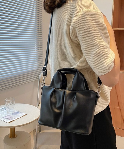 TABI PAL(タビパル)の「2wayスクエア ショルダーバッグ(ショルダーバッグ・レディース・アイボリー/ライトグリーン/ブラック・FREE)」の15枚目の写真