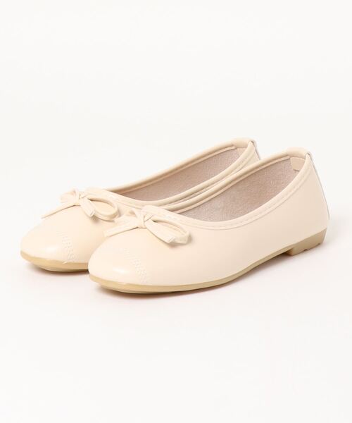 Anuenue（アヌエヌエ）の「リボンフラットシューズ（パンプス・レディース・ピンク/ホワイト/グリーン/イエロー/ブラック・22.5cm/24.0cm/24.5cm/23.0cm/23.5cm/25.0cm）」の6枚目の写真