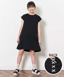 セール A V V アー ヴェ ヴェ キッズ のワンピース ブラック 黒色系 無地 通販 Zozotown