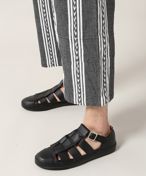 OAXACA(オアハカ)の「【OAXACA/オアハカ】 HAND WOVEN ラップ パンツ(その他パンツ・メンズ・ブラック・LARGE)」の11枚目の写真