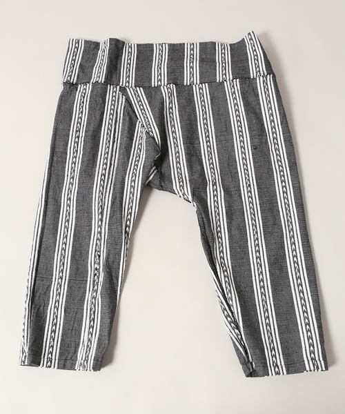 OAXACA(オアハカ)の「【OAXACA/オアハカ】 HAND WOVEN ラップ パンツ(その他パンツ・メンズ・ブラック・LARGE)」の12枚目の写真