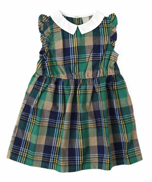 DILASH（ディラッシュ）の「チェック柄ワンピース（ワンピース・キッズ・ブルー/レッド・120/110/140/100/130/80）」の3枚目の写真