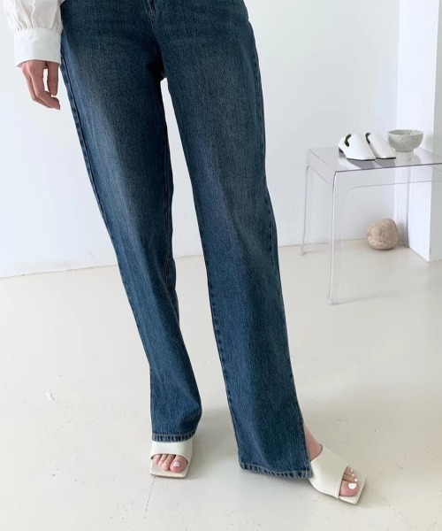 tukn.（トゥクン）の「スクエアトゥミュールサンダル（サンダル・レディース・アイボリー/ブラック/ベージュ・23.5cm/24.5cm/23.0cm/24.0cm/22.5㎝）」の7枚目の写真