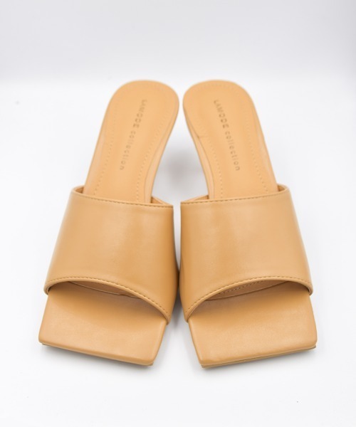 tukn.（トゥクン）の「スクエアトゥミュールサンダル（サンダル・レディース・アイボリー/ブラック/ベージュ・23.5cm/24.5cm/23.0cm/24.0cm/22.5㎝）」の12枚目の写真