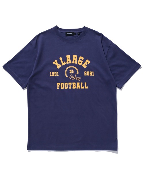 XLARGE（エクストララージ）の「COLLEGE LOGO S/S TEE（Tシャツ/カットソー・メンズ・ブラウン/ホワイト/パープル/ブラック・XL/L/M/S）」の21枚目の写真
