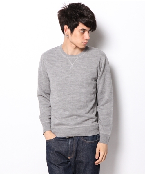 CIAOPANIC(チャオパニック)の「【Ciaopanic】裏ループスウェットニットP/O(ニット/セーター・メンズ・ホワイト系その他/ネイビー/グレー/ブラック系その他・MEDIUM/LARGE)」の4枚目の写真