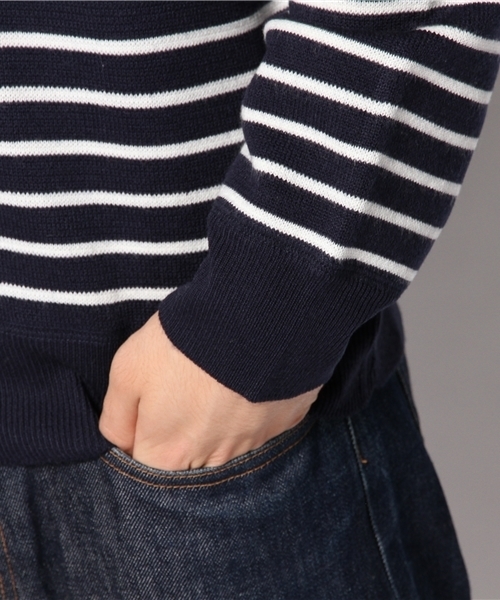 CIAOPANIC(チャオパニック)の「【Ciaopanic】裏ループスウェットニットP/O(ニット/セーター・メンズ・ホワイト系その他/ネイビー/グレー/ブラック系その他・MEDIUM/LARGE)」の9枚目の写真