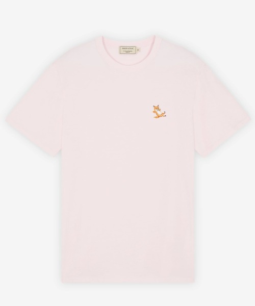 美品 XL メゾンキツネ CHILLAXFOX PATCH CLASSICTEE CHILLAX FOX PATCH REGULAR TEE-SHIRT | Maison Kitsuné