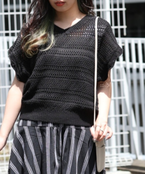 ARCANUM DESIGN（アルカナムデザイン）の「ARL フェイクレザーポシェット（ショルダーバッグ・レディース・ブラック/ホワイト・FREE）」の3枚目の写真