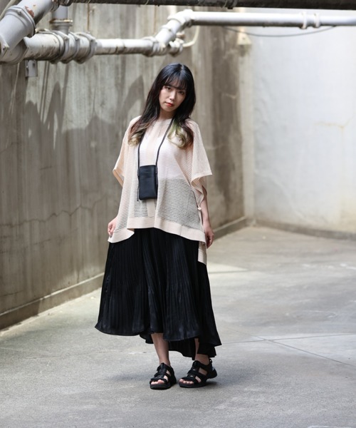 ARCANUM DESIGN（アルカナムデザイン）の「ARL フェイクレザーポシェット（ショルダーバッグ・レディース・ブラック/ホワイト・FREE）」の11枚目の写真