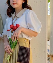 WEGO | WEGO/ボリュームスリーブポロシャツ(ポロシャツ)