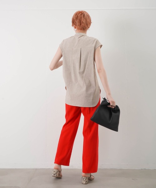 LUCA/LADY LUCK LUCA（ルカ/レディラックルカ）の「LC/LLL バイオチノパンツ（チノパンツ・レディース・レッド/ミント・FREE）」の10枚目の写真