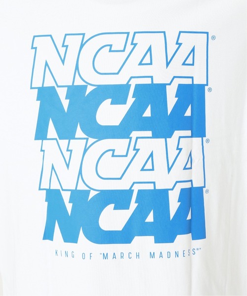JOURNAL STANDARD（ジャーナルスタンダード）の「【NCAA×JOURNAL STANDARD】別注 プリントロゴTシャツ2（Tシャツ/カットソー・メンズ・ホワイト系その他/ホワイト/グレー/パープル・MEDIUM/LARGE）」の10枚目の写真