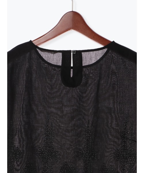 Te chichi（テチチ）の「刺繍ブラウス（シャツ/ブラウス・レディース・ブラック/オフホワイト/ブラウン・ﾌﾘ-）」の17枚目の写真