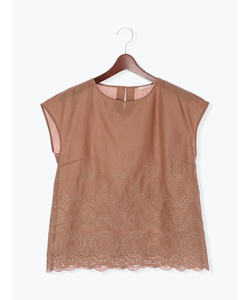 Te chichi（テチチ）の「刺繍ブラウス（シャツ/ブラウス・レディース・ブラック/オフホワイト/ブラウン・ﾌﾘ-）」の21枚目の写真