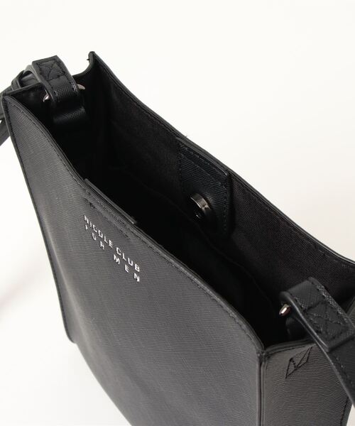 NICOLE CLUB FOR MEN（ニコルクラブフォーメン）の「ミニスクエアショルダーBAG（ショルダーバッグ・メンズ・ブラック系その他/グレー系その他/ベージュ系その他/ベージュ系その他2/ライトグレー系・FREE）」の18枚目の写真
