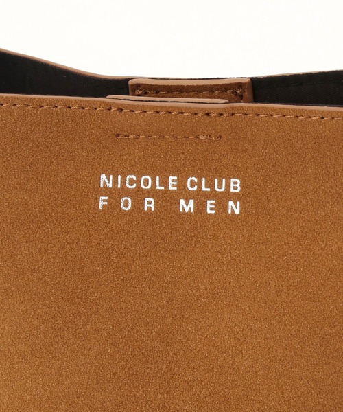 NICOLE CLUB FOR MEN（ニコルクラブフォーメン）の「ミニスクエアショルダーBAG（ショルダーバッグ・メンズ・ブラック系その他/グレー系その他/ベージュ系その他/ベージュ系その他2/ライトグレー系・FREE）」の11枚目の写真