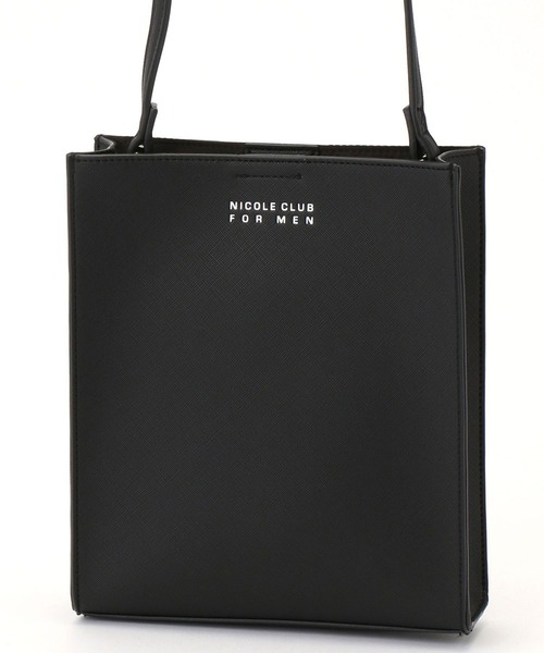 NICOLE CLUB FOR MEN（ニコルクラブフォーメン）の「ミニスクエアショルダーBAG（ショルダーバッグ・メンズ・ブラック系その他/グレー系その他/ベージュ系その他/ベージュ系その他2/ライトグレー系・FREE）」の22枚目の写真