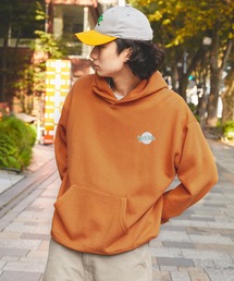 【SPOC STORE】裏起毛 ベースボールロゴ オーバーサイズパーカー