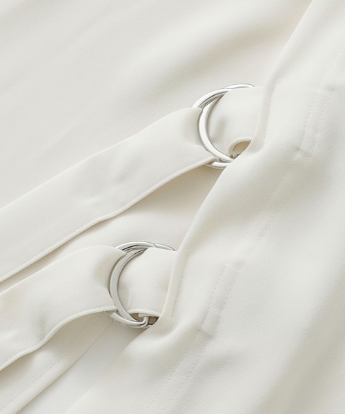 LiNoH（リノー）の「BELTED LAYERED S/S TEE（Tシャツ/カットソー・メンズ・ホワイト/ブラック/ブルー/オフホワイト・FREE）」の13枚目の写真