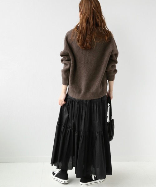 JOURNAL STANDARD relume(ジャーナルスタンダード レリューム)の「フォックスウールポロネックプルオーバー◆(ニット/セーター・レディース・ベージュ/ブラウン・FREE)」の7枚目の写真