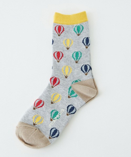 FRAPBOIS（フラボア）の「バルーンソックス（ソックス/靴下・レディース・オレンジ/ブラック/グレー・FREE）」の3枚目の写真