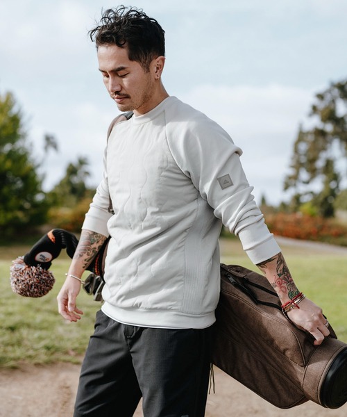 【M】秋冬 アディダス GOLF ADICROSS キルティング ジョガーパンツ XL 秋冬 アディダス GOLF ADICROSS キルティング ジョガーパンツ