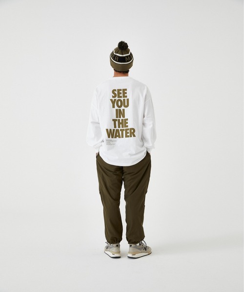 MAGIC NUMBER（マジック ナンバー）の「【MAGIC NUMBER】SEE YOU IN THE WATER L/S TEE（Tシャツ/カットソー・メンズ・ホワイト×グリーン/ホワイト×ブラック/ミント・LARGE/X-LARGE/MEDIUM）」の9枚目の写真