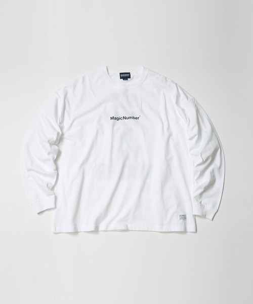 MAGIC NUMBER（マジック ナンバー）の「【MAGIC NUMBER】SEE YOU IN THE WATER L/S TEE（Tシャツ/カットソー・メンズ・ホワイト×グリーン/ホワイト×ブラック/ミント・LARGE/X-LARGE/MEDIUM）」の16枚目の写真