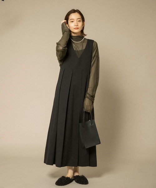 KBF（ケイビーエフ）の「スクエアミニBAG（ショルダーバッグ・レディース・ブラック/ベージュ・ONE）」の4枚目の写真