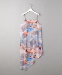 PHEENY | ＜PHEENY＞プリントアシンメトリー ワンピース Ψ(ワンピース)