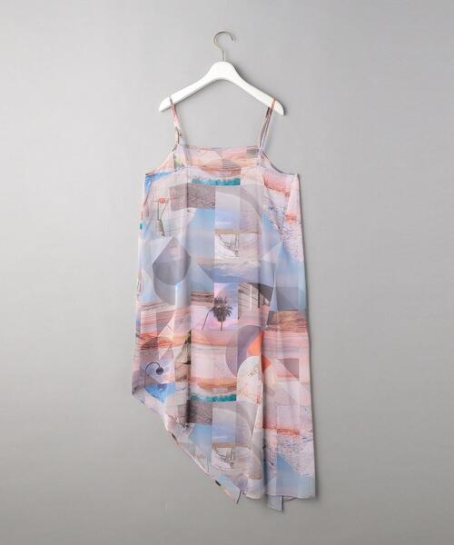 PHEENY(フィーニー)の「<PHEENY>プリントアシンメトリー ワンピース Ψ(ワンピース・レディース・その他1・FREE)」の2枚目の写真