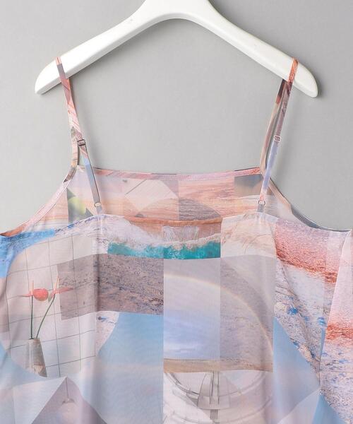 PHEENY(フィーニー)の「<PHEENY>プリントアシンメトリー ワンピース Ψ(ワンピース・レディース・その他1・FREE)」の4枚目の写真