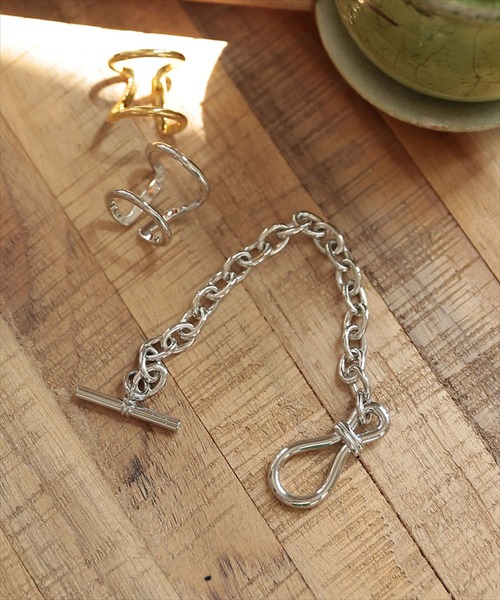 DONOBAN（ドノバン）の「Tバーチェーンブレスレット（ブレスレット・レディース・シルバー・F）」の4枚目の写真