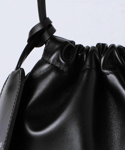 HYKE（ハイク）の「＜HYKE（ハイク）＞ドローストリング バッグ SMALL ■■■★（ショルダーバッグ・レディース・ブラック・FREE）」の9枚目の写真