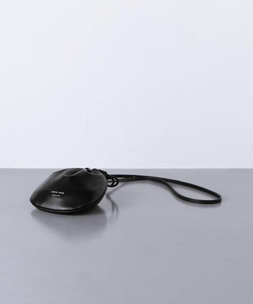 HYKE（ハイク）の「＜HYKE（ハイク）＞ドローストリング バッグ SMALL ■■■★（ショルダーバッグ・レディース・ブラック・FREE）」の2枚目の写真