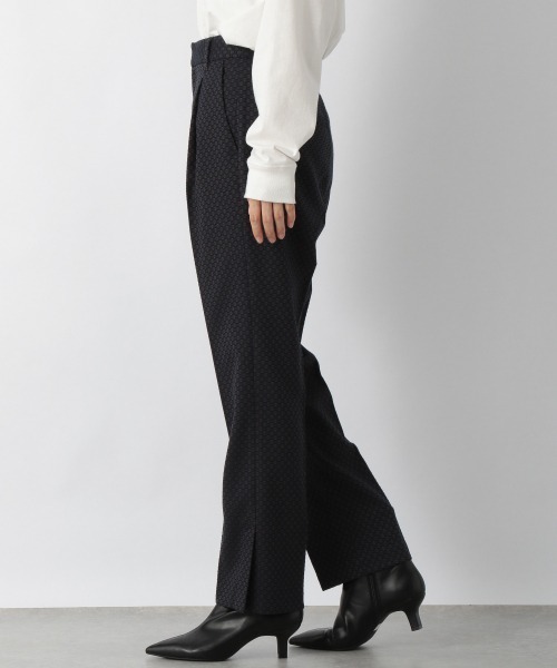 LOWRYS FARM(ローリーズファーム)の「キカジャガードパンツ 214879(その他パンツ・レディース・ネイビー/イエロー・FREE)」の7枚目の写真