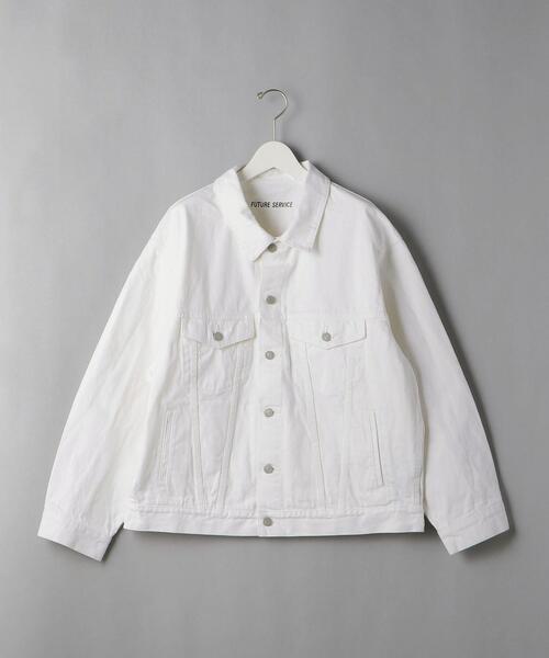 ⭐️ビューティーアンドユース【F】デニムジャケット ノーカラー カットオフ 未使用 UNUSED / 13.5oz denim cut off jacket – MaW SAPPORO