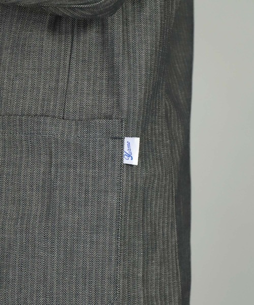 Yarmo（ヤーモ）の「[ Yarmo×OMNIGOD ] 別注 インディゴヘリンボーン ドライバースジャケット（テーラードジャケット・メンズ・グレー系その他・L/M）」の19枚目の写真