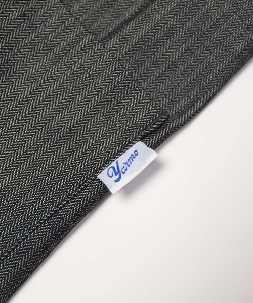 Yarmo（ヤーモ）の「[ Yarmo×OMNIGOD ] 別注 インディゴヘリンボーン ドライバースジャケット（テーラードジャケット・メンズ・グレー系その他・L/M）」の3枚目の写真