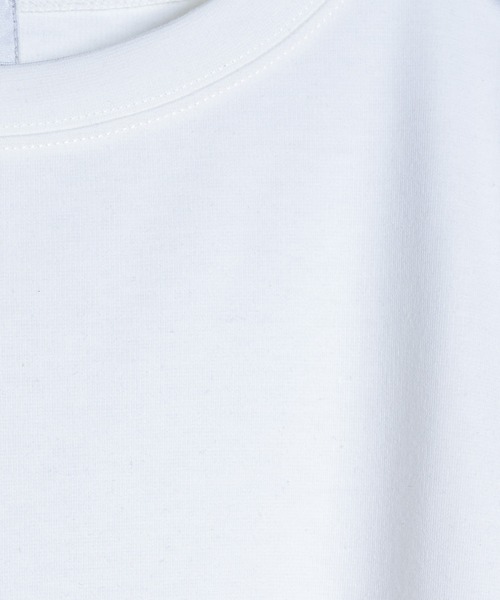 ADRER(アドラー)の「layered long-T for ADRER/レイヤードロングT(Tシャツ/カットソー・メンズ・ホワイト/ブラック・SMALL/MEDIUM/LARGE/X-SMALL)」の16枚目の写真