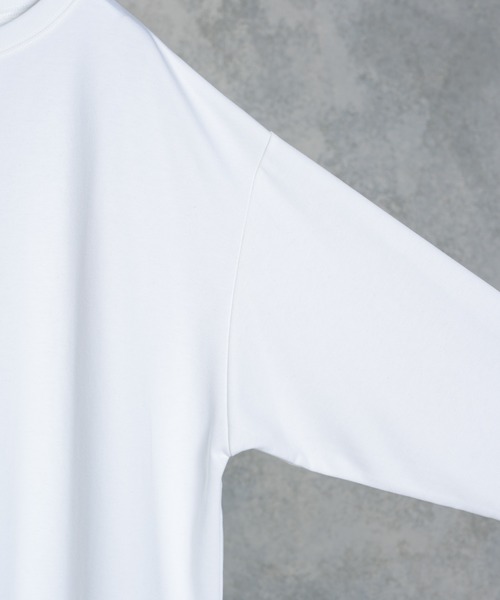 ADRER(アドラー)の「layered long-T for ADRER/レイヤードロングT(Tシャツ/カットソー・メンズ・ホワイト/ブラック・SMALL/MEDIUM/LARGE/X-SMALL)」の18枚目の写真