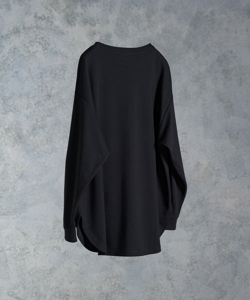ADRER(アドラー)の「layered long-T for ADRER/レイヤードロングT(Tシャツ/カットソー・メンズ・ホワイト/ブラック・SMALL/MEDIUM/LARGE/X-SMALL)」の22枚目の写真