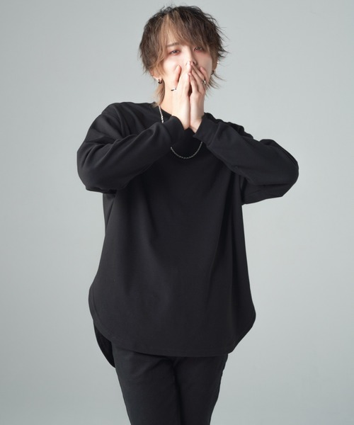 ADRER(アドラー)の「layered long-T for ADRER/レイヤードロングT(Tシャツ/カットソー・メンズ・ホワイト/ブラック・SMALL/MEDIUM/LARGE/X-SMALL)」の8枚目の写真