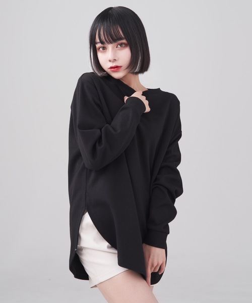 ADRER(アドラー)の「layered long-T for ADRER/レイヤードロングT(Tシャツ/カットソー・メンズ・ホワイト/ブラック・SMALL/MEDIUM/LARGE/X-SMALL)」の12枚目の写真